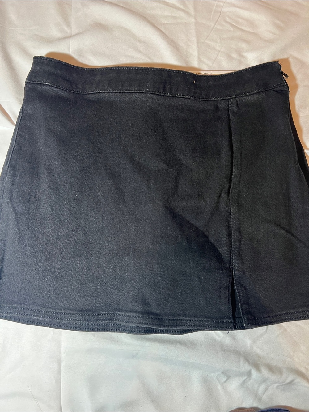 American Eagle Outfitters Black Mini Skirt with Front Slit